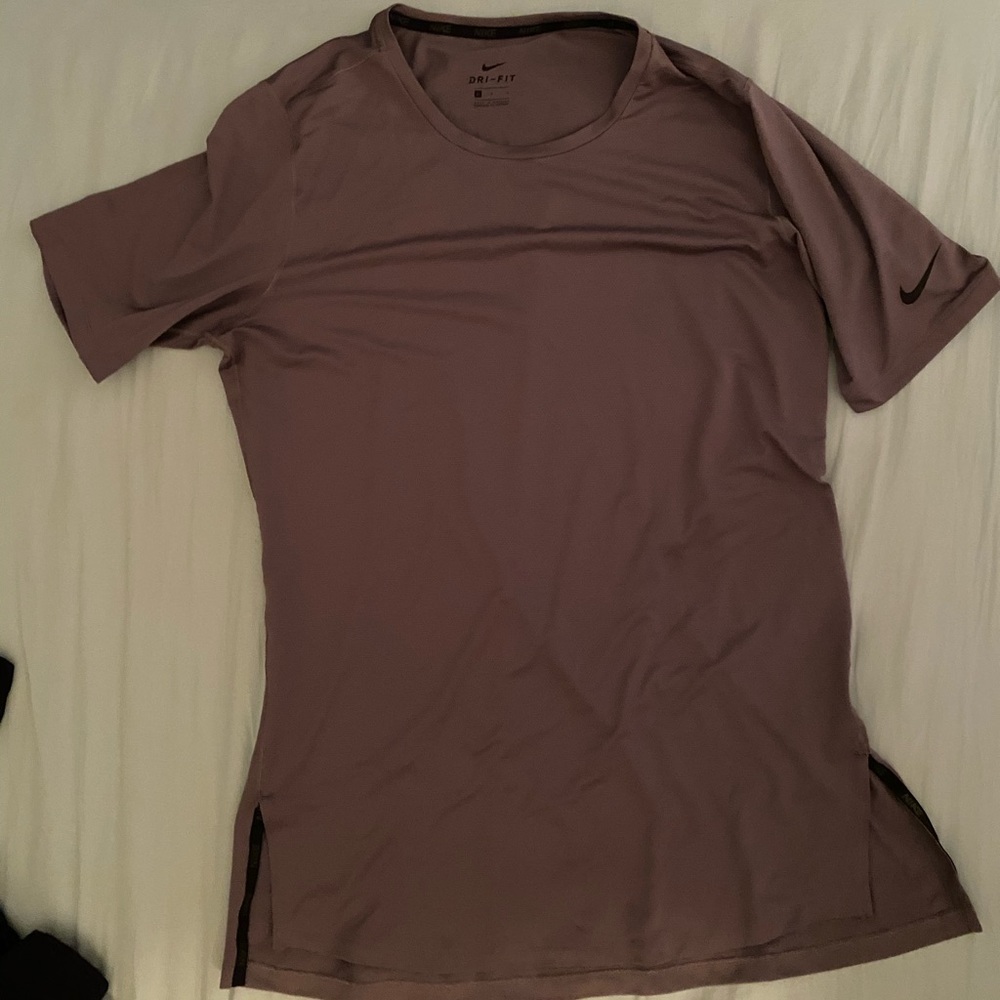 Nike training utility tee large gray